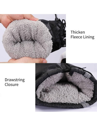 Guantes de Manillar NICEYST CARACC143154 Térmicos Impermeables