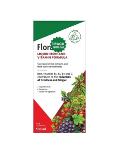 Fórmula Líquida de Hierro y Vitaminas B y C 500ml