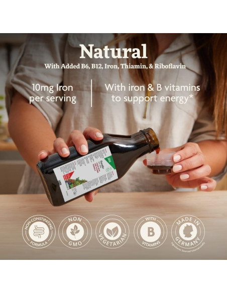 Fórmula Líquida de Hierro y Vitaminas B y C 500ml