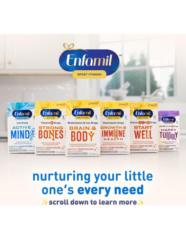Enfamil Fer-In-Sol Gotas Suplemento Hierro 50 mL Bebés