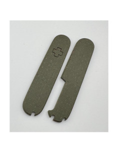 Cubiertas de Reemplazo Victorinox 91mm Micarta Verde Ejército