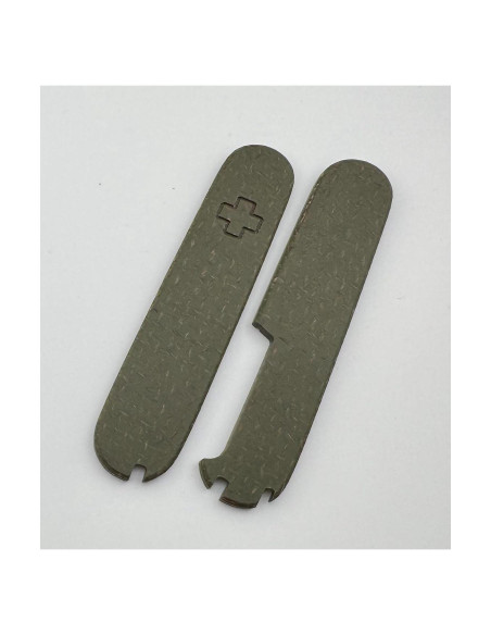 Cubiertas de Reemplazo Victorinox 91mm Micarta Verde Ejército