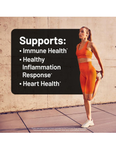 Suplemento de Cúrcuma Orgánica + Jengibre NatureWise 2400mg 2