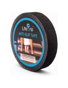 Cinta Antideslizante LifeGrip 2.54cm x 9.14m Negra para Piscina