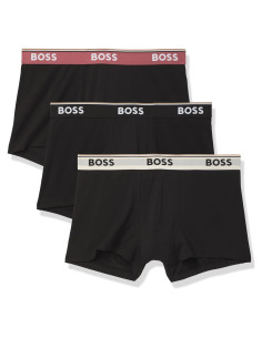 BOSS Paquete de 3 Bóxers de Algodón Elástico Corte Regular