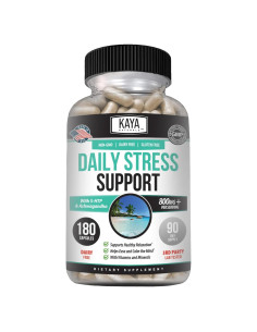 Suplemento Vitamínico Natural Kaya Naturals 180 Cápsulas