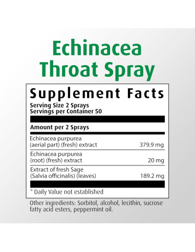 A. Vogel Echinaforce Spray 29.57 ml - Alivio Garganta Natural