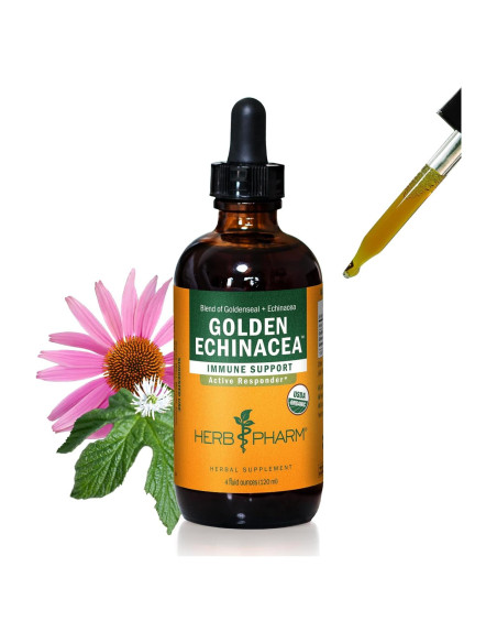Extracto Líquido de Equinácea Dorada Herb Pharm 118ml Orgánico