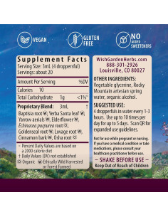 Suplemento Inmunológico Kick-Ass WishGarden 60ml - Activador Herbal 2