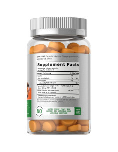 Gomitas de Cúrcuma Horbach 70 Unidades Sabor Mango Durazno 2