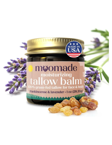 Bálsamo Hidratante Orgánico Moomade 28g - Incienso y Lavanda