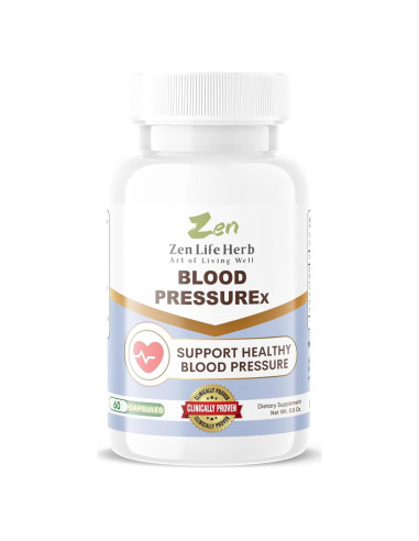 Suplemento Herbal ZenLife Herb Blood PressuREx 60 Cápsulas
