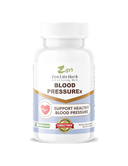 Suplemento Herbal ZenLife Herb Blood PressuREx 60 Cápsulas