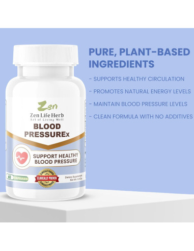 Suplemento Herbal ZenLife Herb Blood PressuREx 60 Cápsulas
