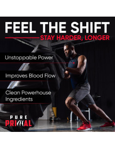 Suplemento Natural Raíz de Maca y L-Arginina Pure Primal 90g 2