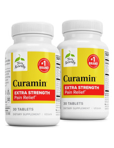 Suplemento Curamin Extra Strength Terry Naturally - 30 Tabletas