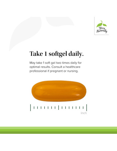 Terry Naturally CuraMed 750 mg - Suplemento Antioxidante 60 Gelatinas