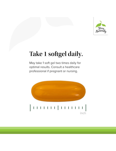 Terry Naturally CuraMed 750 mg - Suplemento Antioxidante 60 Gelatinas