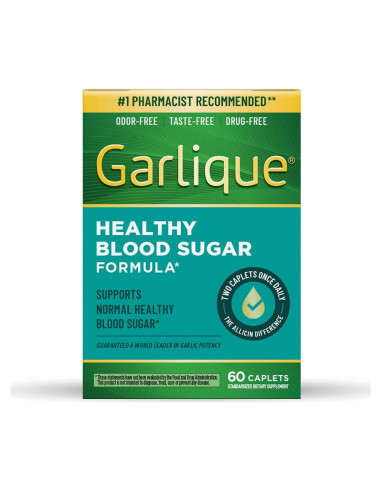 Suplemento de Ajo Garlique 6000 mcg Sin Olor 60 Tabletas