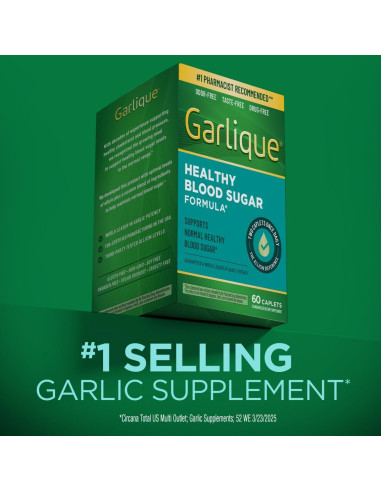 Suplemento de Ajo Garlique 6000 mcg Sin Olor 60 Tabletas