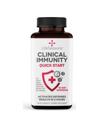 Suplemento Inmunidad Clínica LifeSeasons 60 Cápsulas