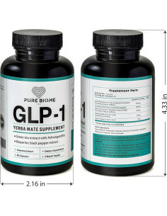 Suplemento Energético GLP-1 Trader Aces 40mg Cafeína 60 Cápsulas 2
