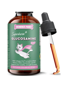 Glucosamina Líquida Wonder Paws para Gatos 56.7g - Articulaciones