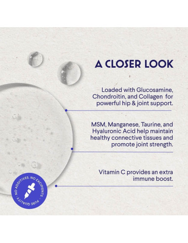 Glucosamina Líquida Wonder Paws para Gatos 56.7g - Articulaciones