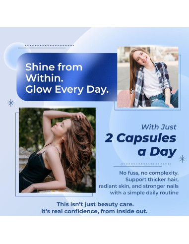 Suplemento de Biotina Sotalix 180 Cápsulas - Cabello, Piel y Uñas Saludables