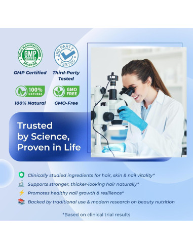 Suplemento de Biotina Sotalix 180 Cápsulas - Cabello, Piel y Uñas Saludables