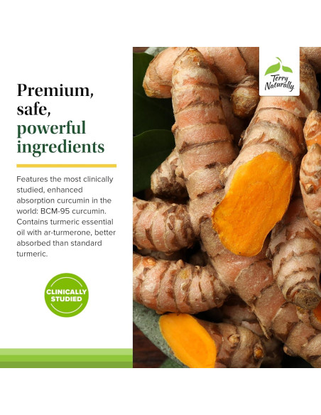 Suplemento Terry Naturally Curamin Dolor de Cabeza - 21 Tabletas