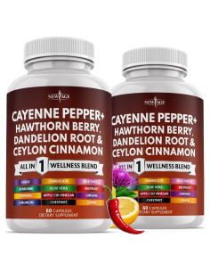 Suplemento en Cápsulas Nueva Era 120 Conteo Bienestar Natural