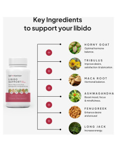 Aumentador de Libido para Mujeres Nutrición Personal - 60 Cápsulas 2