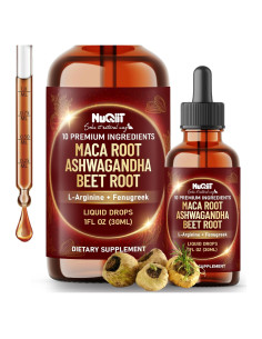 Gotas Líquidas de Raíz de Maca 10en1 NUQIIT - 29.57 ml