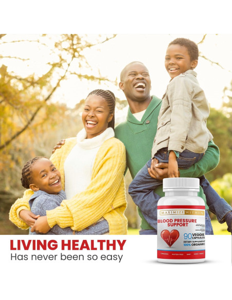 Suplemento Natural para Presión Arterial Maximize Within - 90 Cápsulas