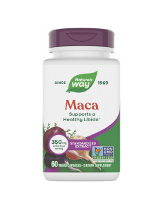 Extracto de Maca Nature's Way 60 Cápsulas Veganas 0.6% Glucosinolatos