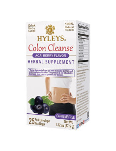 Té Herbal de Limpieza de Colon Hyleys Acai Berry - 25 Bolsitas