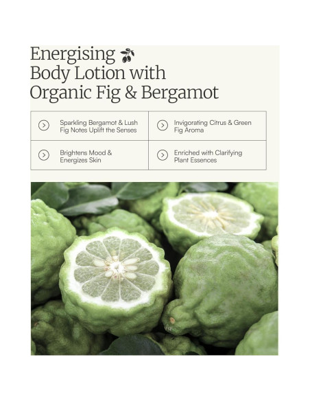 Loción Corporal Refrescante AEOLIS Bergamota 199.5 ml - Hidratante Vegano