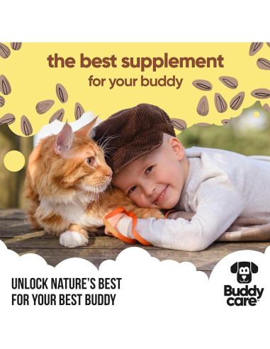 Aceite de Semilla de Lino Buddycare 500 ml - Suplemento para Perros