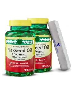 Aceite de Semilla de Lino 1000mg Spring Valley - 200 Gelatinas