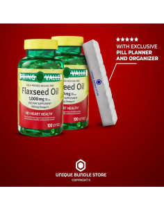 Aceite de Semilla de Lino 1000mg Spring Valley - 200 Gelatinas 2