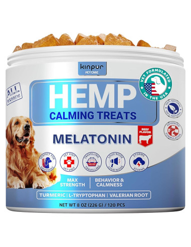 Masticables Calmantes para Perros Kinpur - 120 ct - Salud Articulaciones