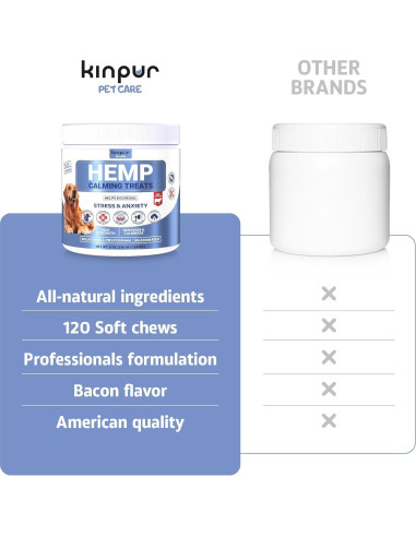 Masticables Calmantes para Perros Kinpur - 120 ct - Salud Articulaciones