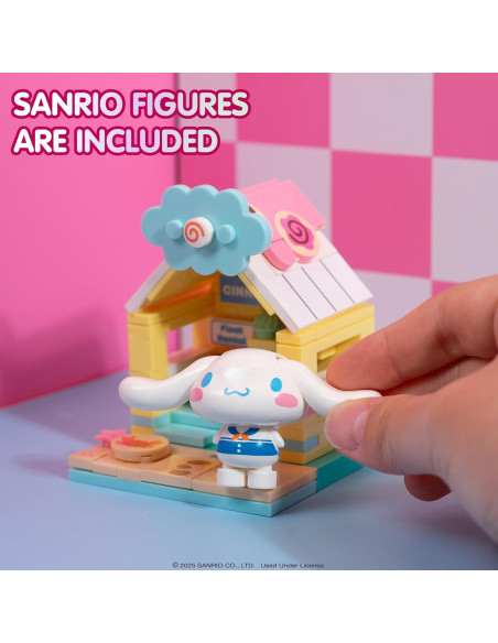 Conjunto de Bloques de Construcción Hamee Sanrio Cinnamoroll