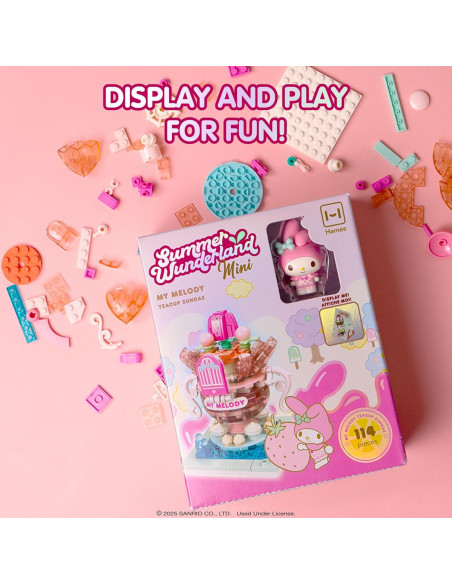 Conjunto de Bloques de Construcción Hamee Sanrio Cinnamoroll