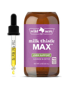 Cardo Mariano Wild Acre 60ml - Suplemento Hepático para Perros