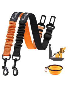 Cinturón de Seguridad para Perros Tongsiqi Ajustable 50-80cm