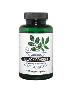 Cohosh Negro Vitanica 120 Cápsulas Veganas para Menopausia