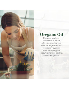 Cápsulas de Aceite de Orégano Orgánico Centro de Sanación 60 Unidades 2