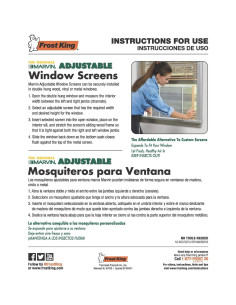 Pantalla de Ventana Ajustable Frost King AWS1045 25.4 cm Alto 2